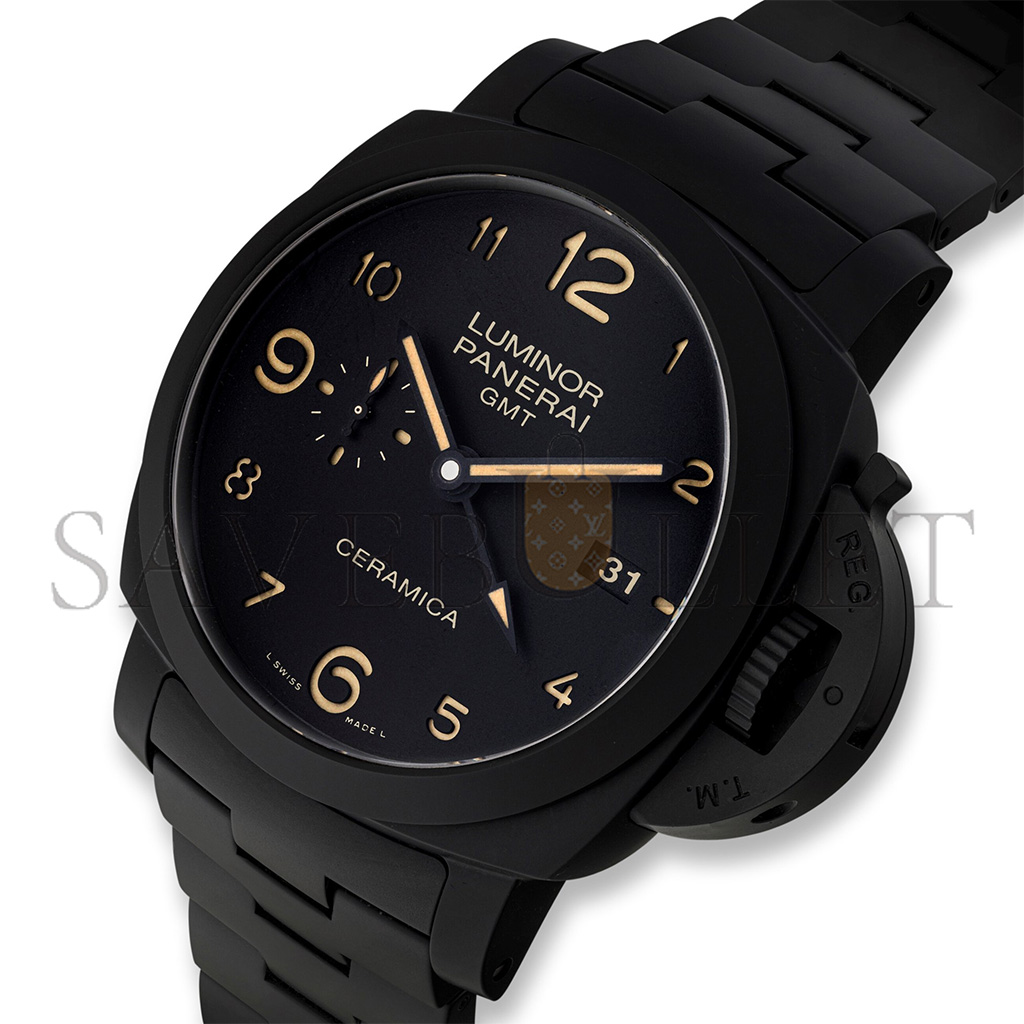 PANERAI LUMINOR 1950 3 DAYS GMT AUTOMATIC 44MM WATCH PAM00438